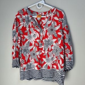 Nwot Ruby Rd. Tonic blouses women size M